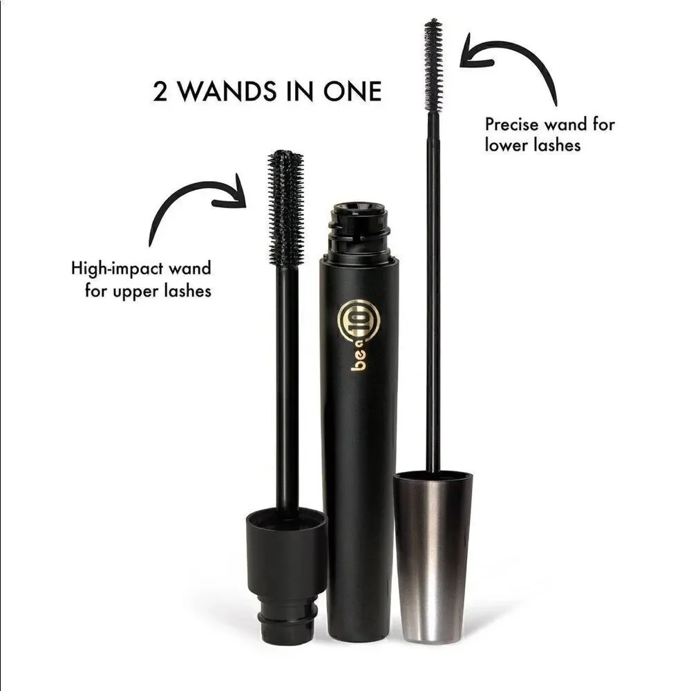 Be a 10 Be Separate Mascara two wands in one new in box in Be Solo Black